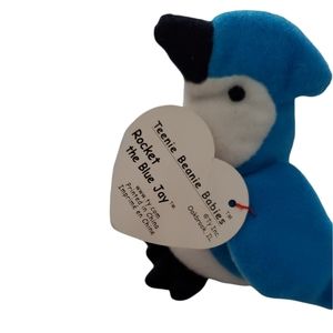 Rocket the blue Jay Ty teenie beanie baby McDonald's